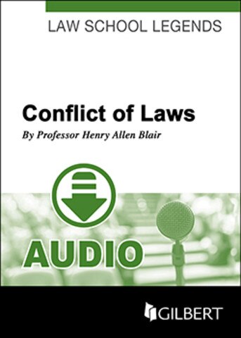 Blair Conflict of Laws law school legends